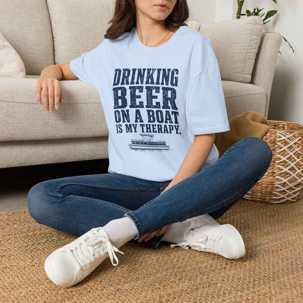Beer Boat Therapy T-Shirt
