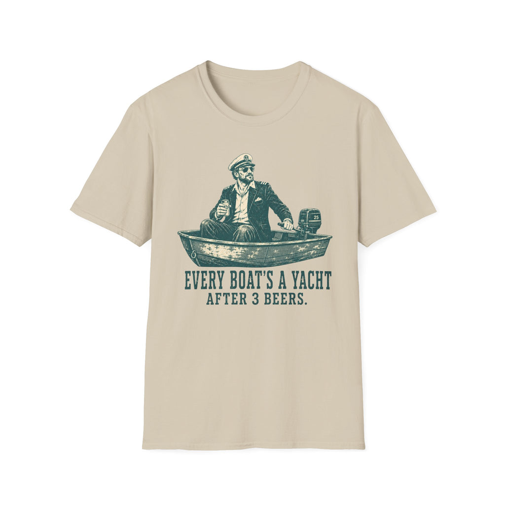 Three Beers Yacht T-Shirt
