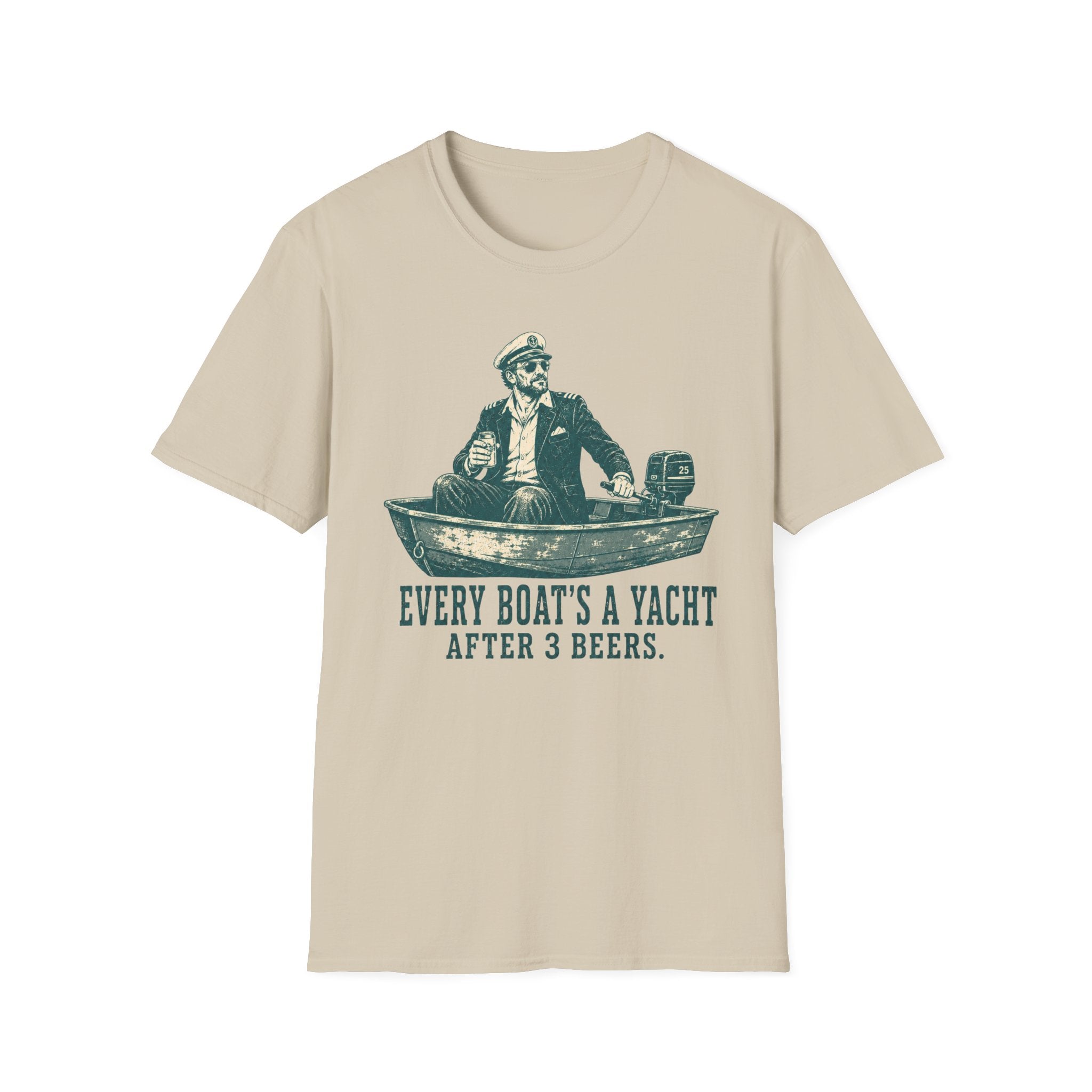 Three Beers Yacht T-Shirt