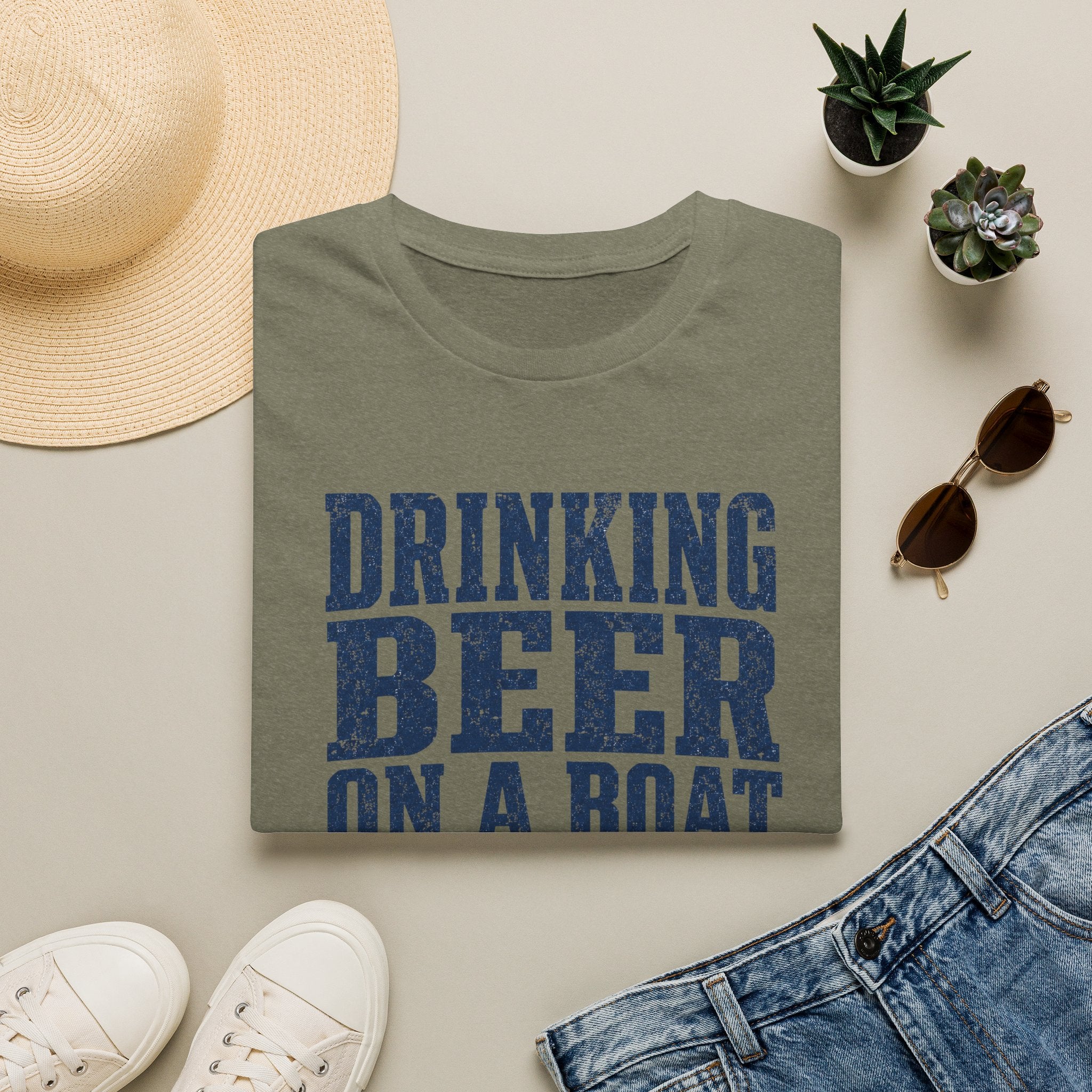 Beer Boat Therapy T-Shirt