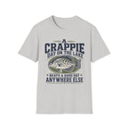 Crappie Day on the Lake T-Shirt