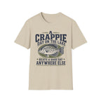 Crappie Day on the Lake T-Shirt