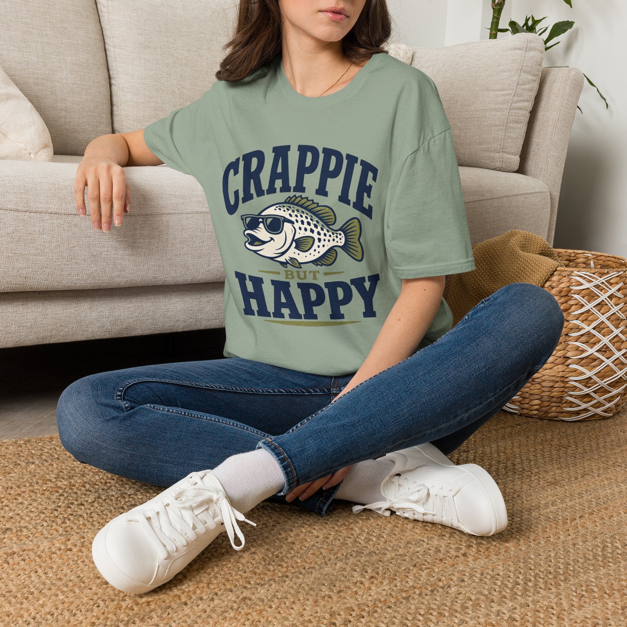 Crappie But Happy T-Shirt
