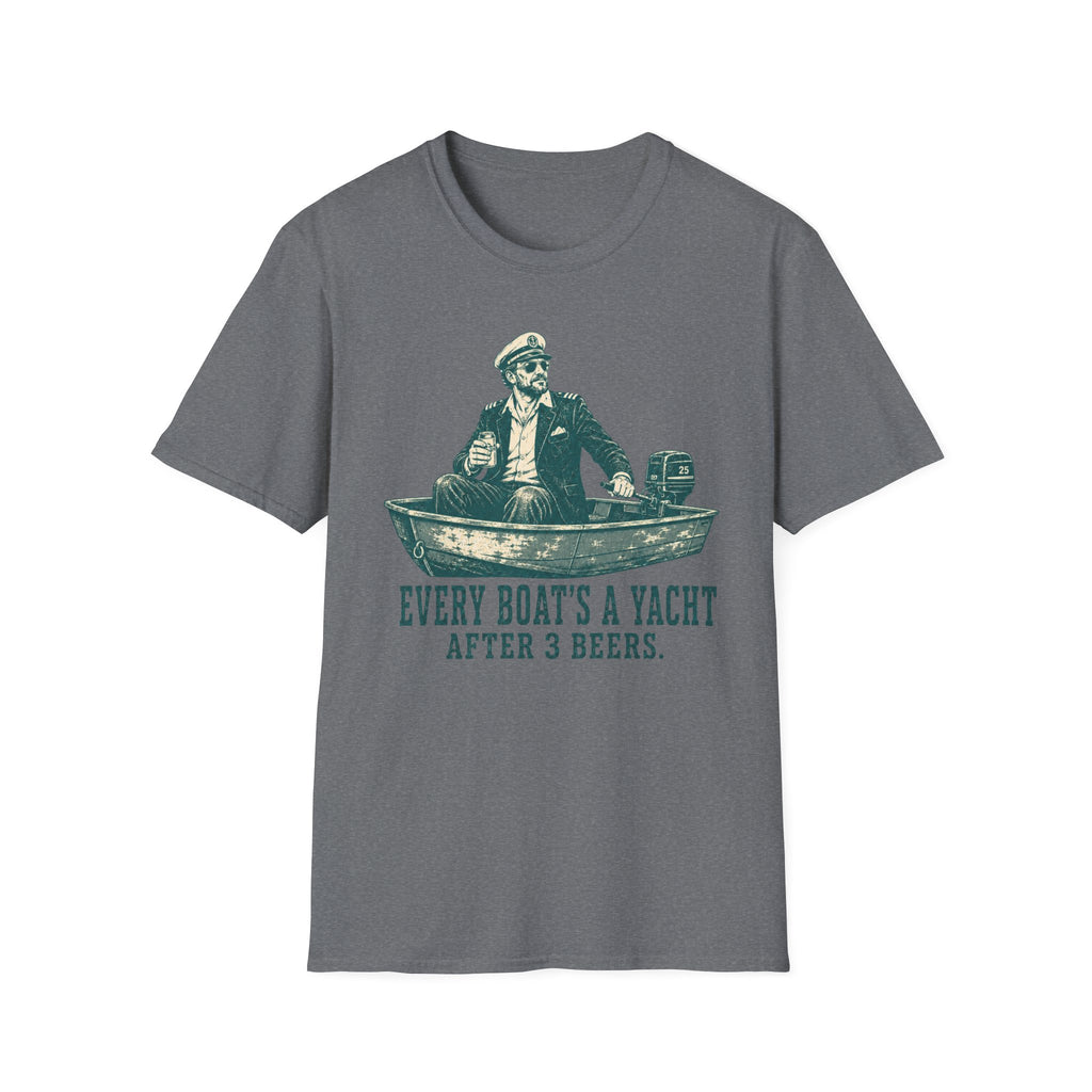 Three Beers Yacht T-Shirt