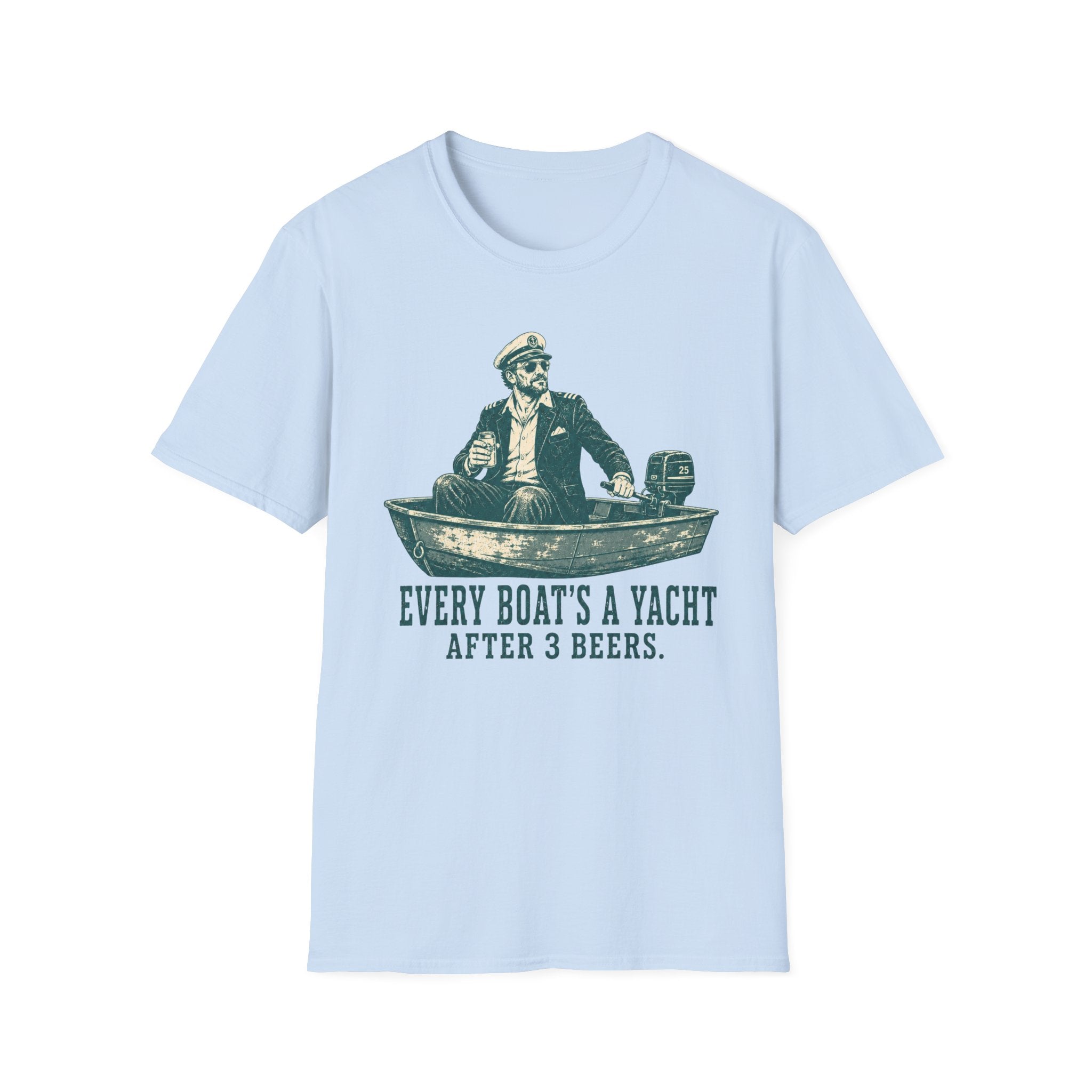 Three Beers Yacht T-Shirt