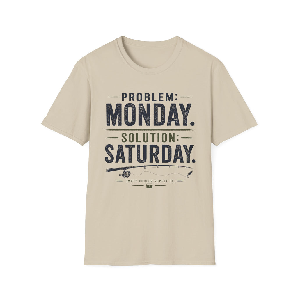 Saturday Solution Fishing T-Shirt