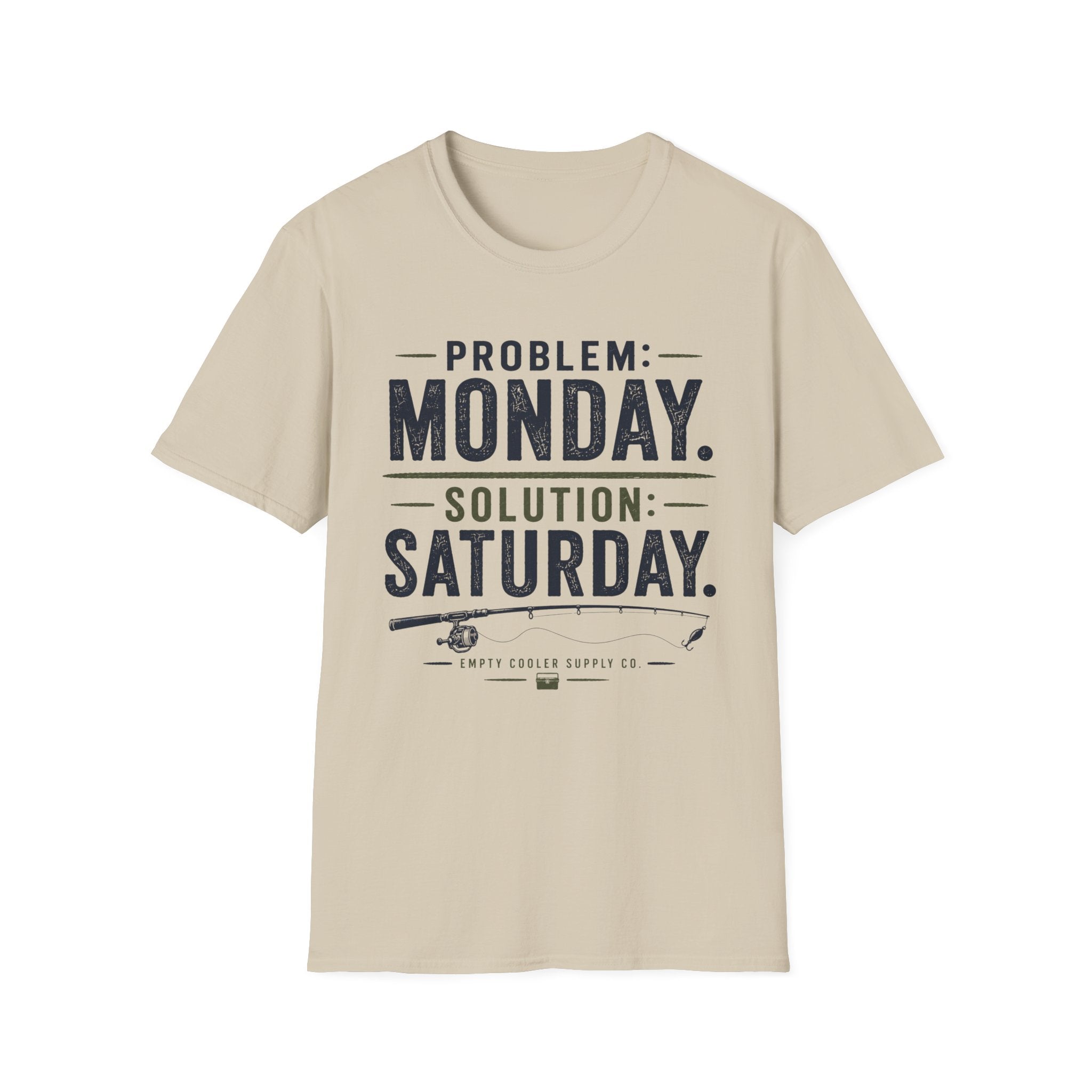 Saturday Solution Fishing T-Shirt