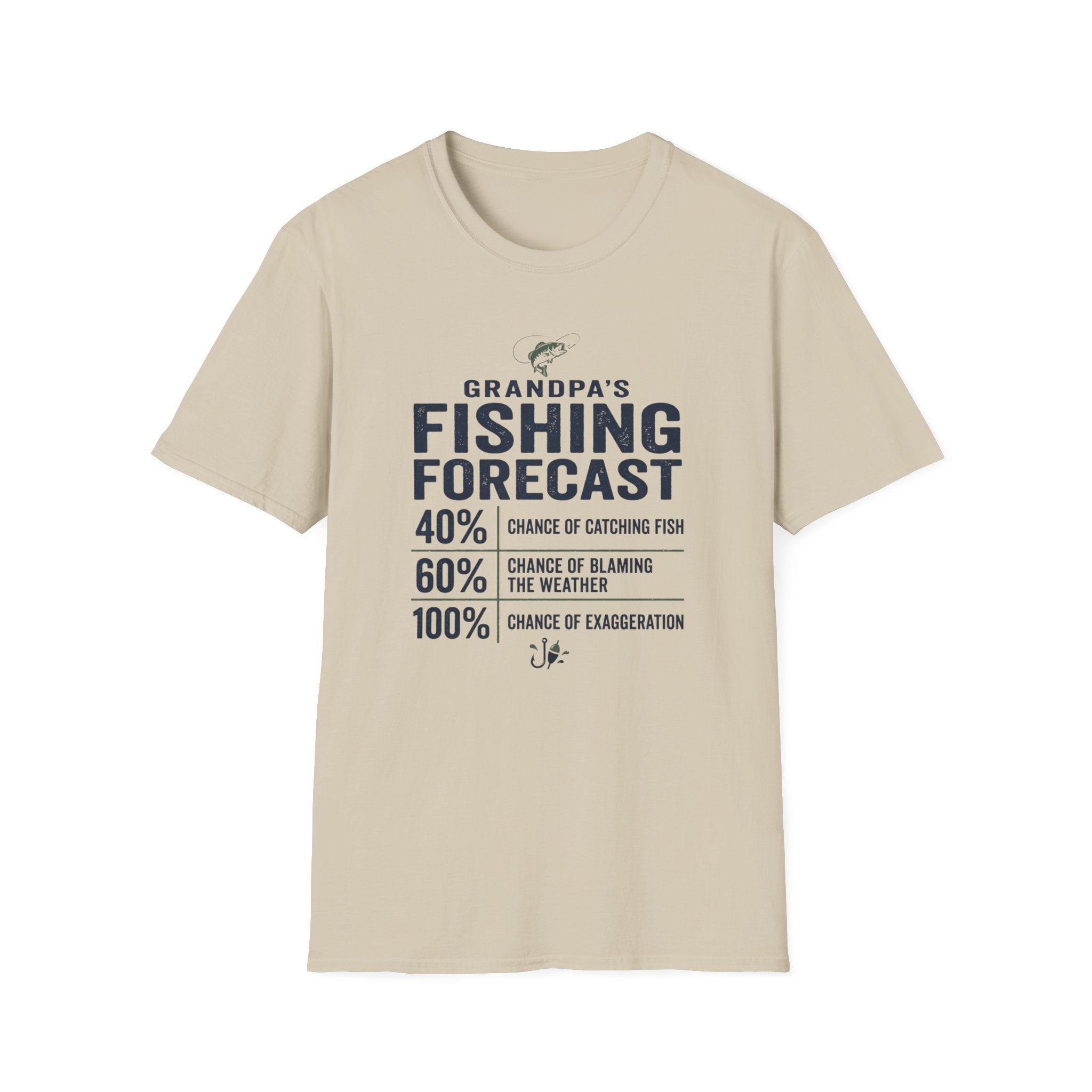 Grandpas Fishing Forecast T-Shirt
