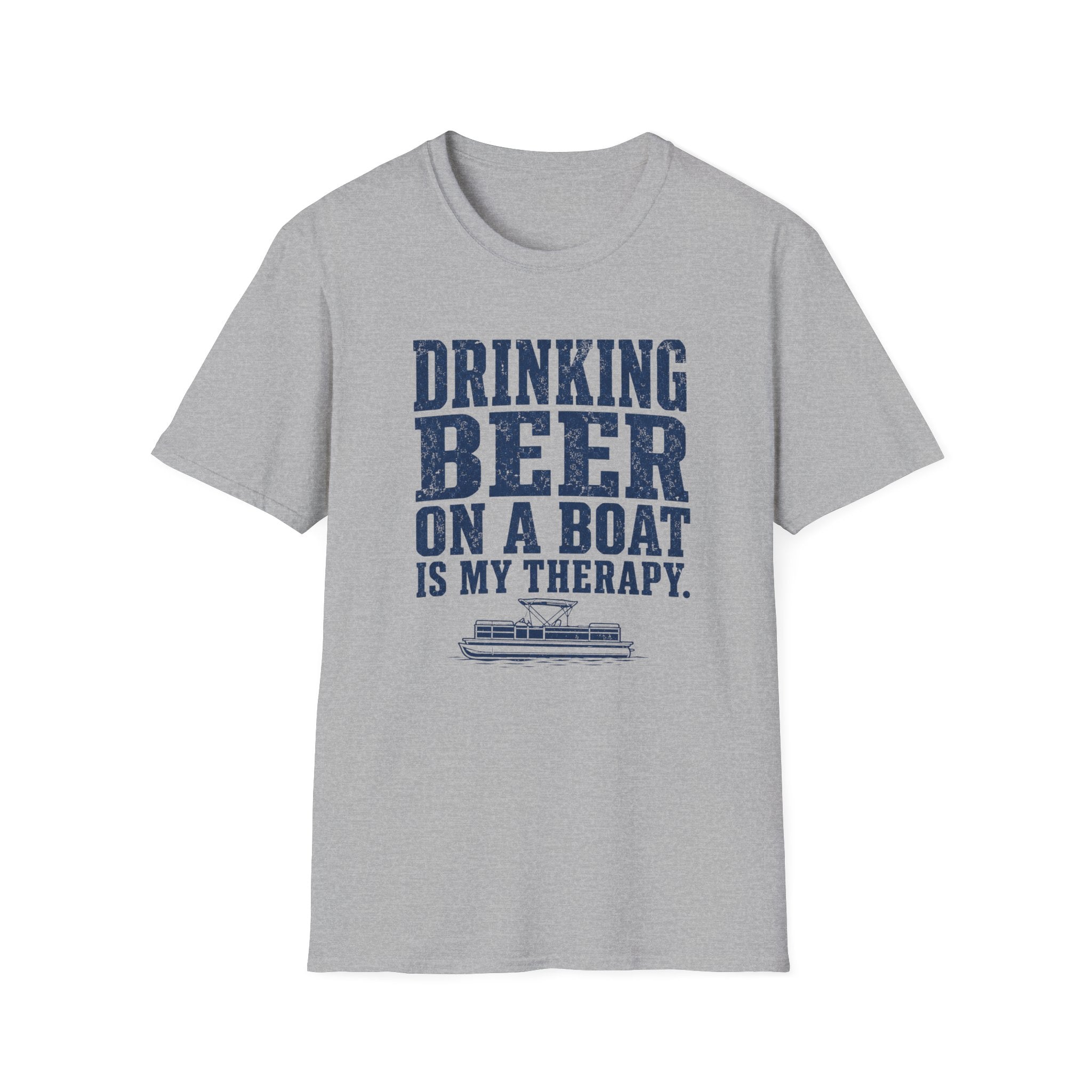 Beer Boat Therapy T-Shirt