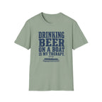 Beer Boat Therapy T-Shirt