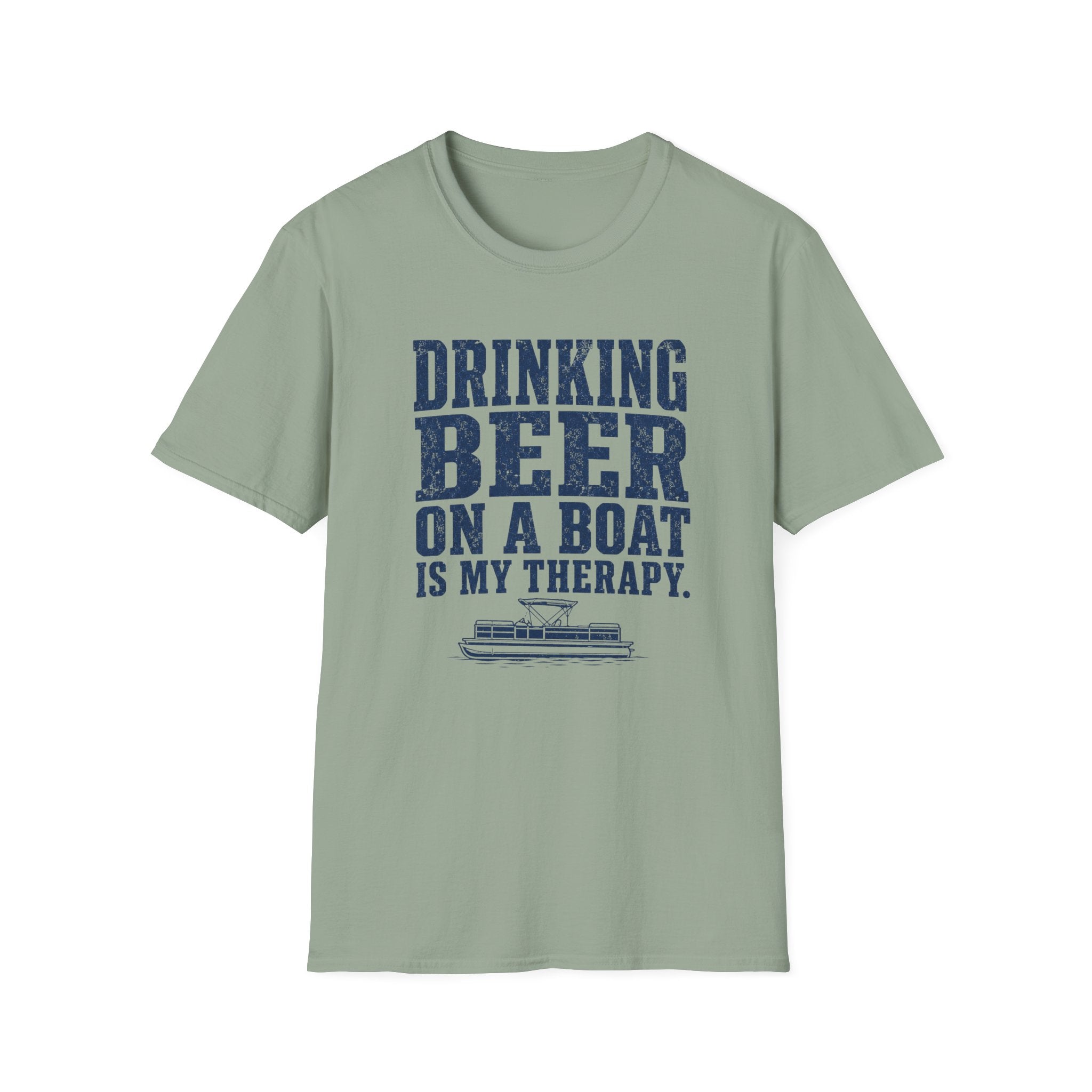 Beer Boat Therapy T-Shirt