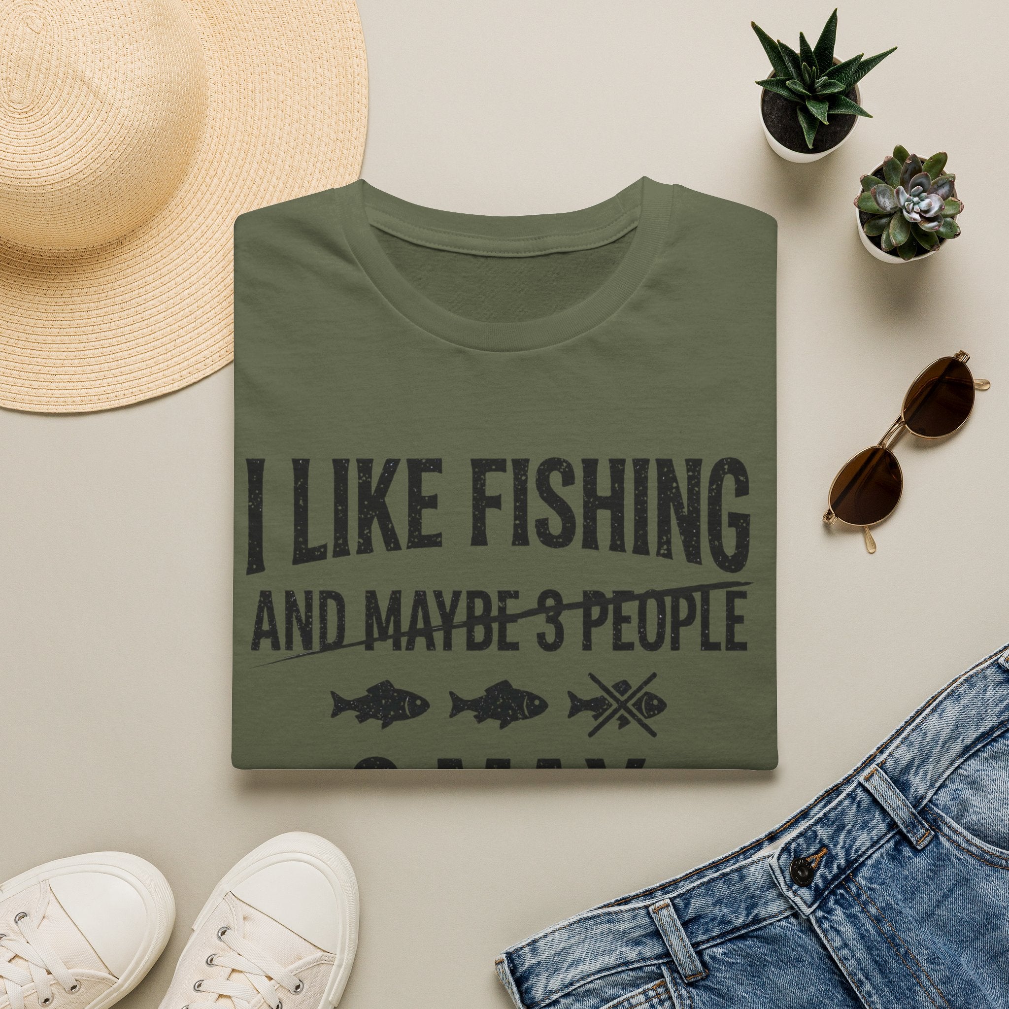 I Like Fishing 2 Max T-Shirt
