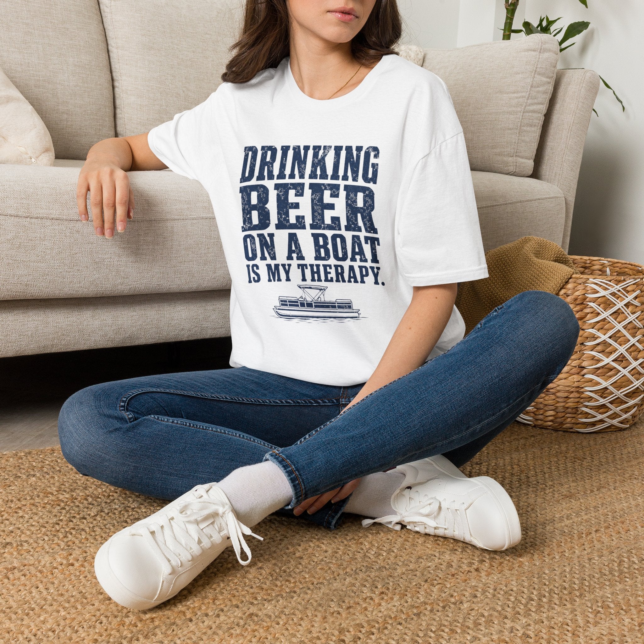 Beer Boat Therapy T-Shirt