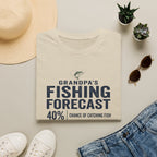 Grandpas Fishing Forecast T-Shirt