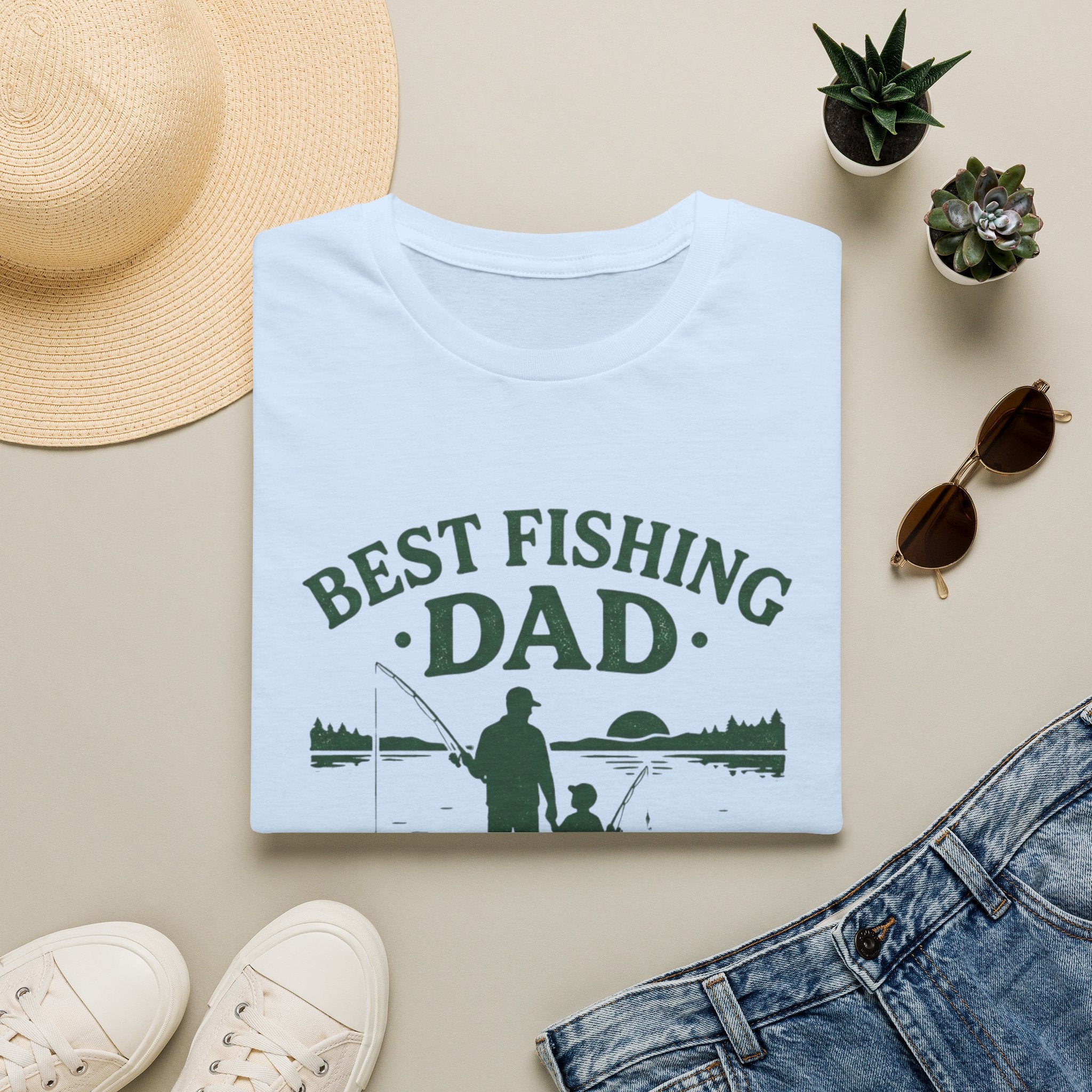 Best Fishing Dad T-Shirt