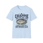 Crappie Day on the Lake T-Shirt