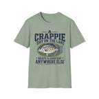 Crappie Day on the Lake T-Shirt