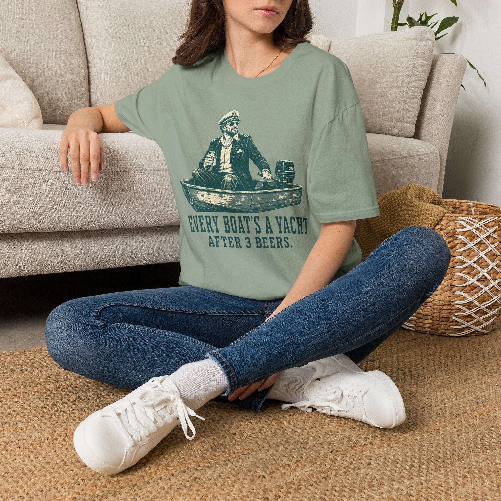Three Beers Yacht T-Shirt