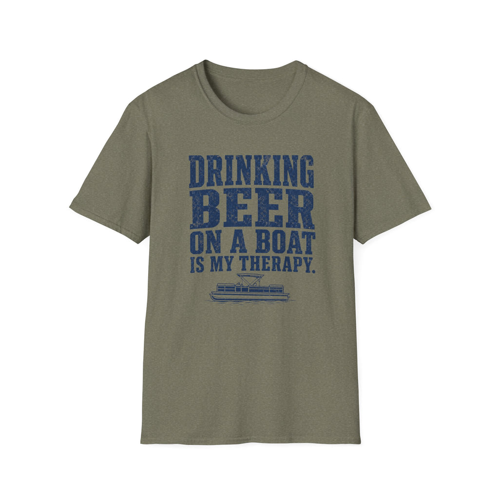 Beer Boat Therapy T-Shirt