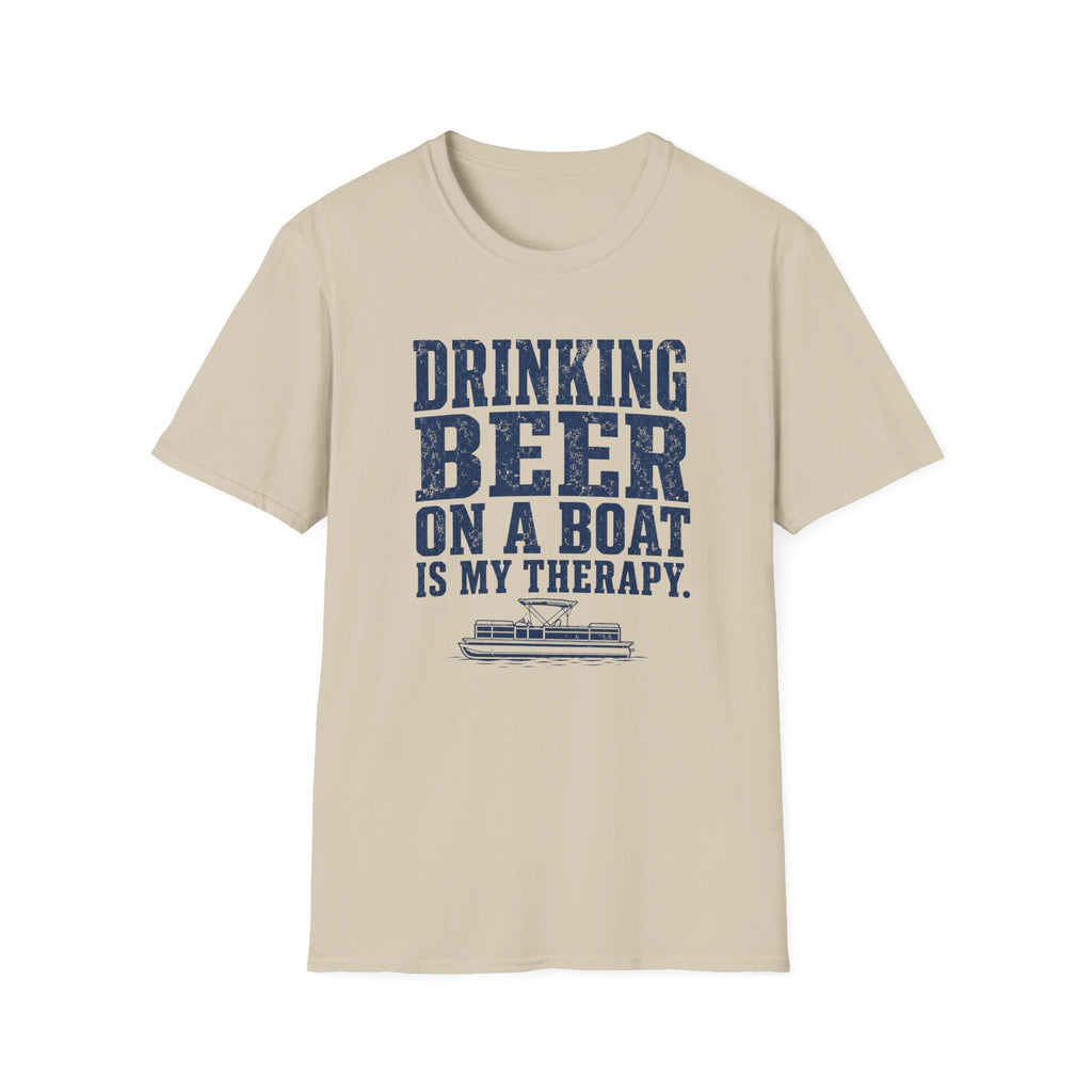 Beer Boat Therapy T-Shirt