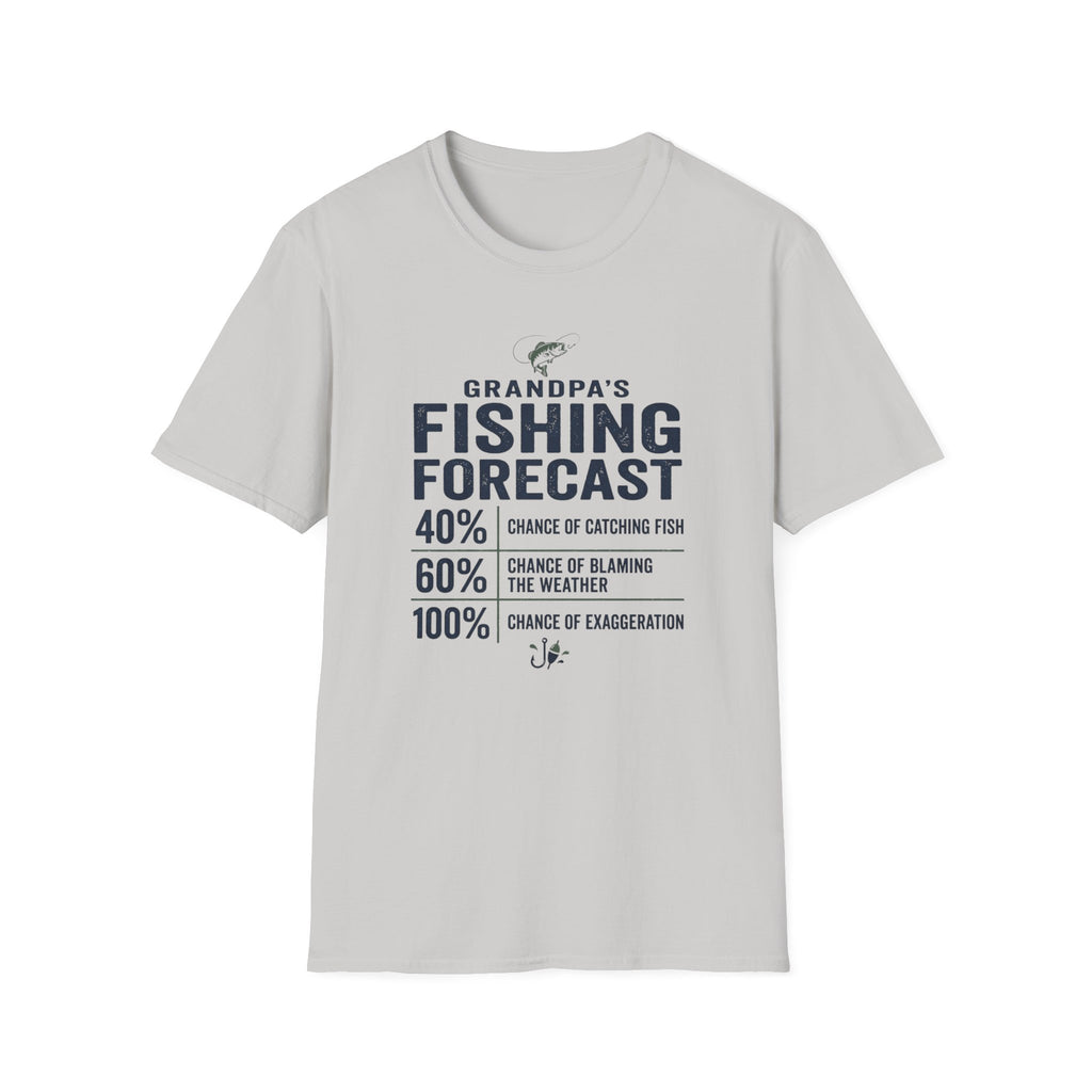 Grandpas Fishing Forecast T-Shirt