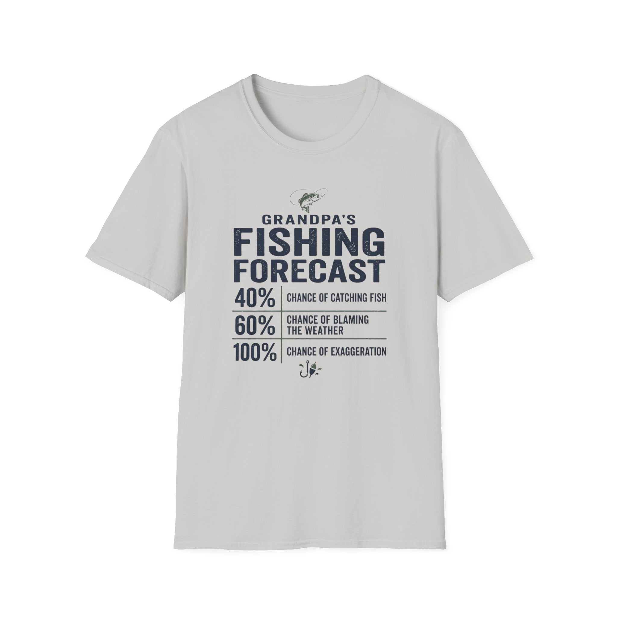 Grandpas Fishing Forecast T-Shirt