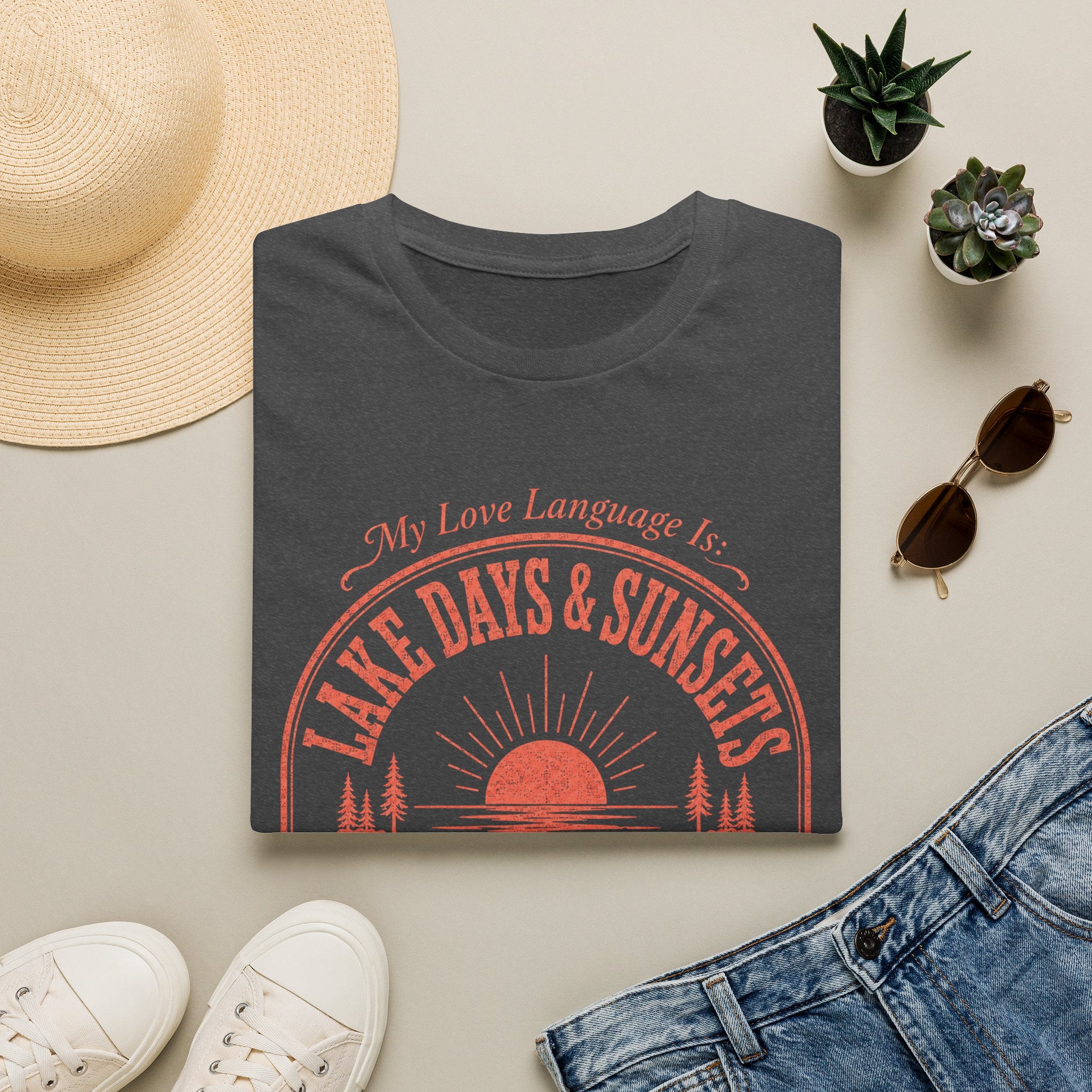 Lake Days and Sunsets T-Shirt