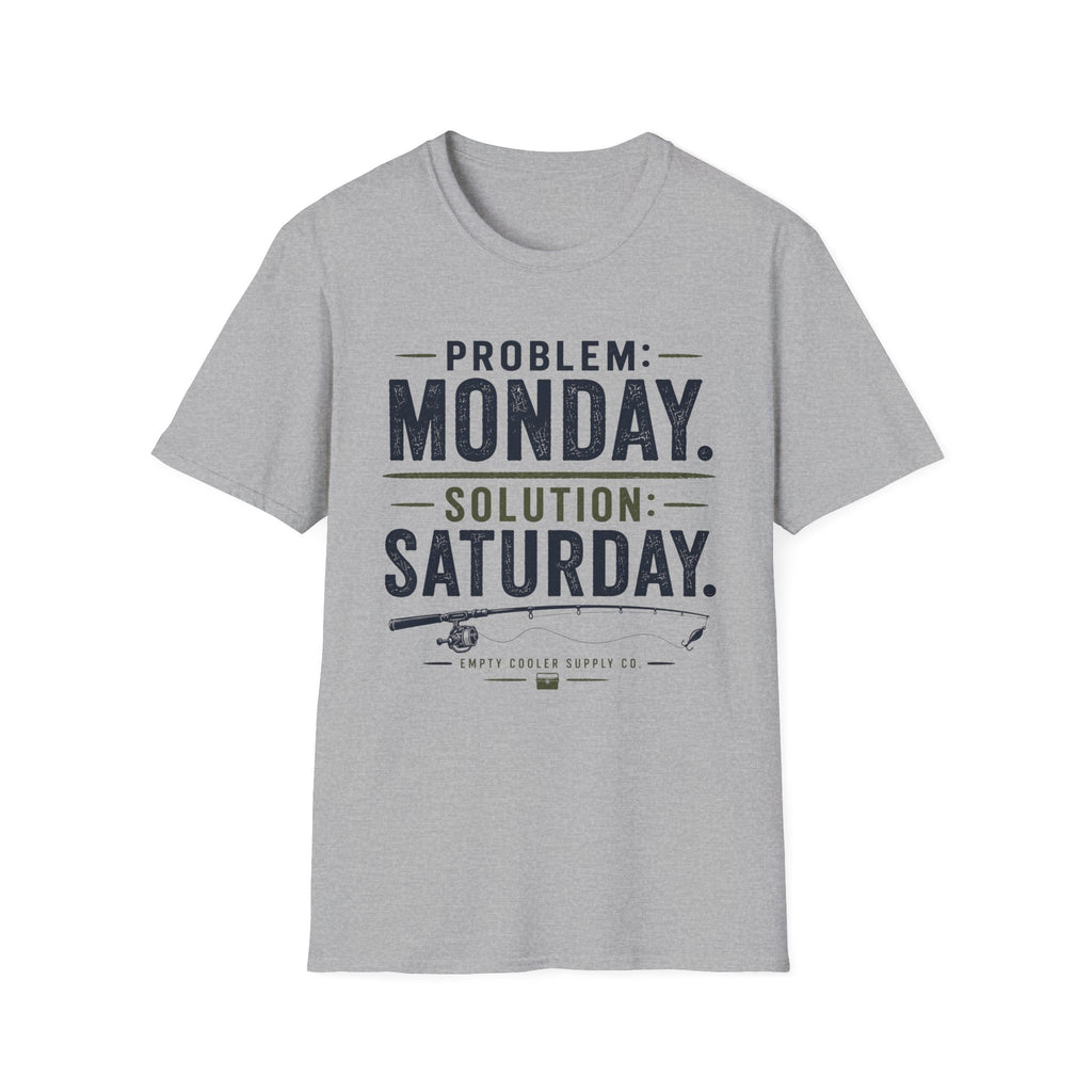 Saturday Solution Fishing T-Shirt
