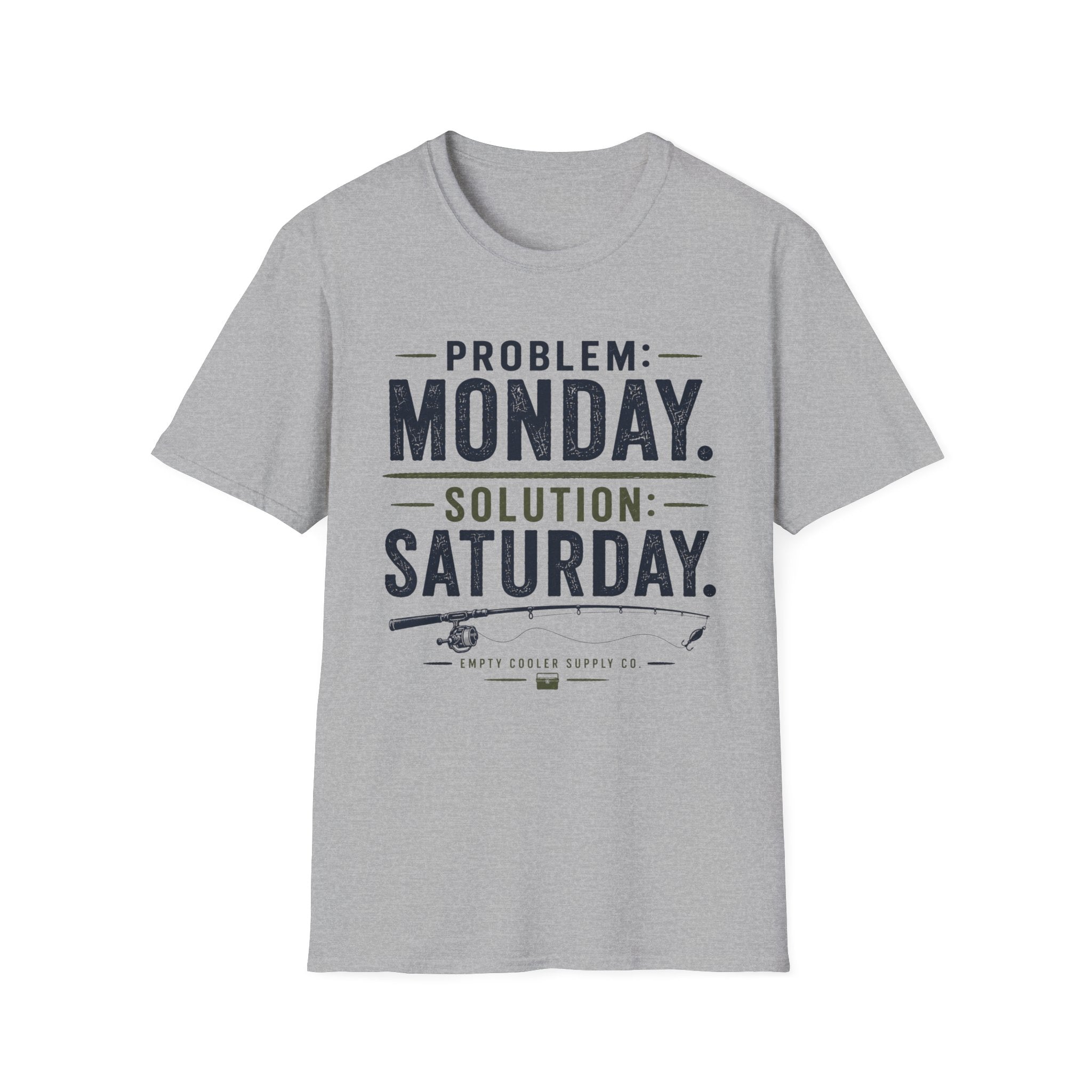Saturday Solution Fishing T-Shirt