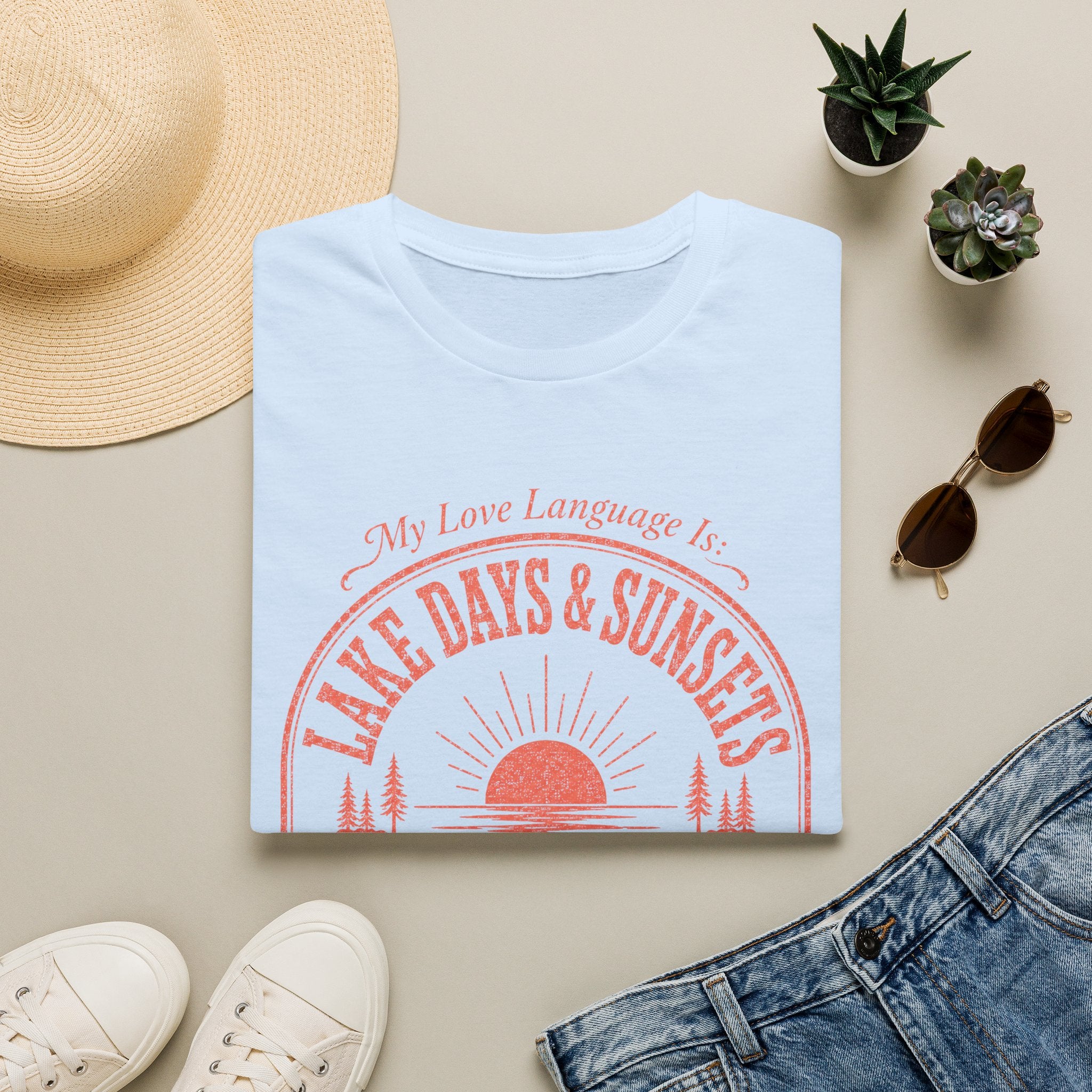 Lake Days and Sunsets T-Shirt