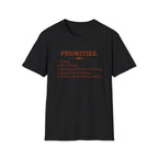 Priorities T-Shirt