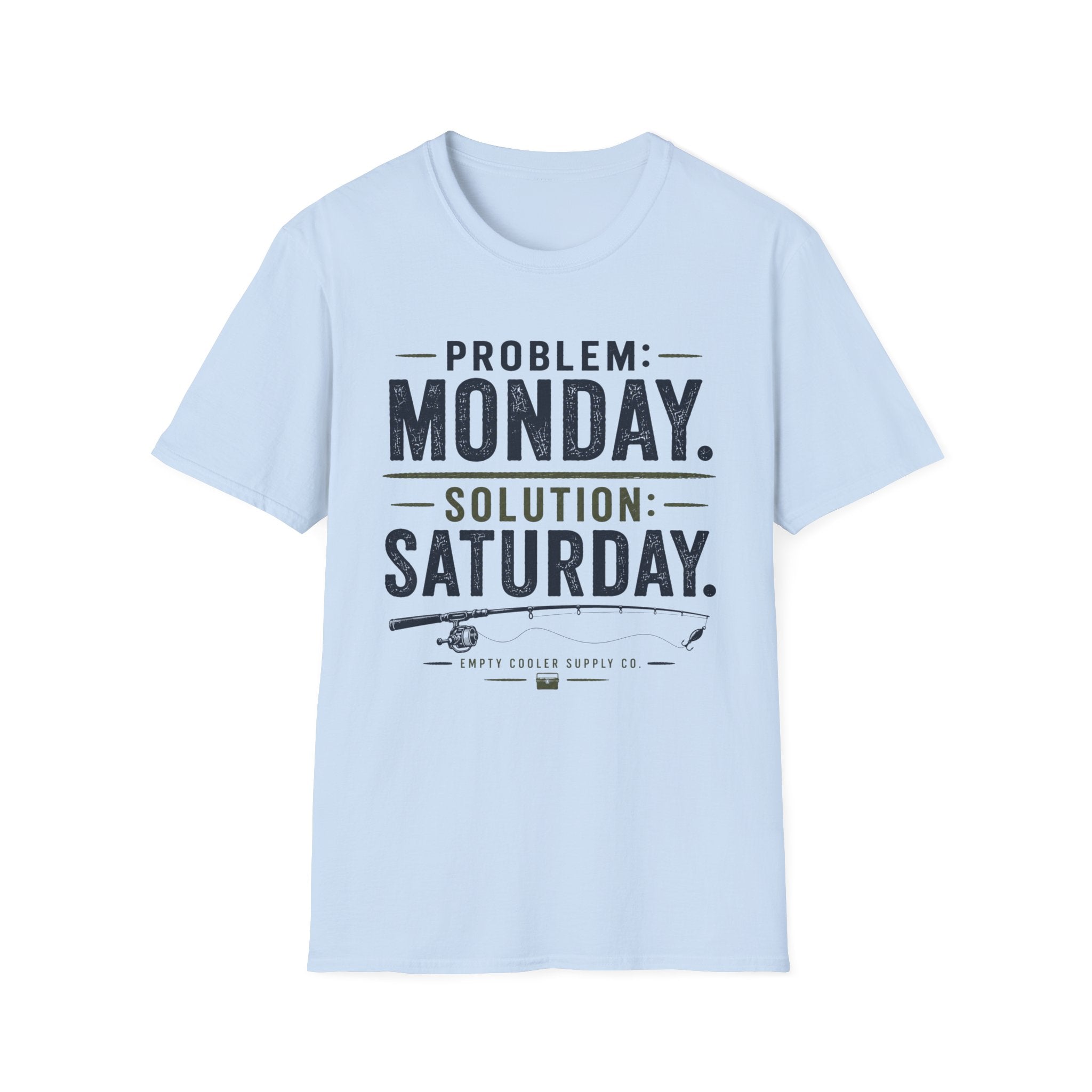 Saturday Solution Fishing T-Shirt