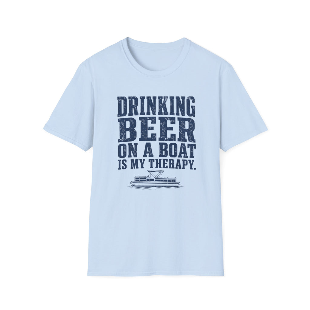 Beer Boat Therapy T-Shirt