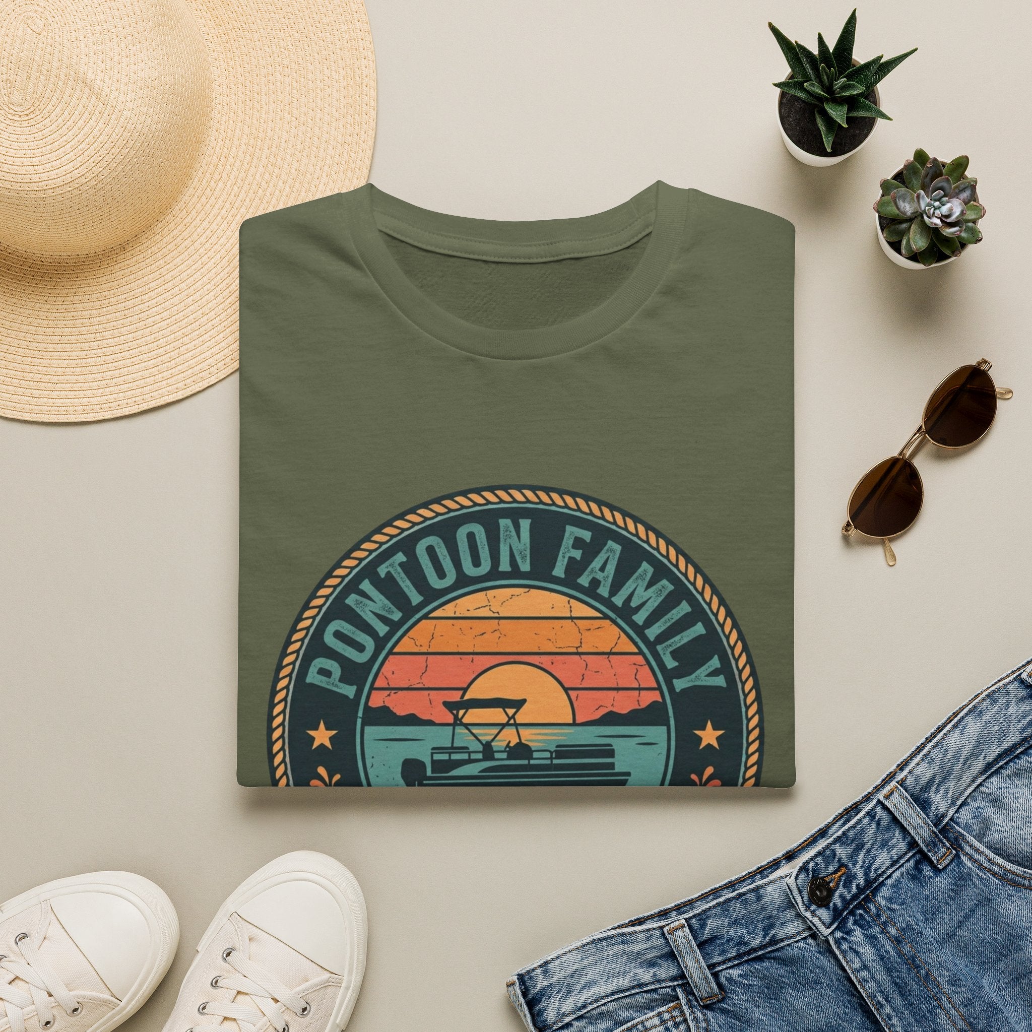 Pontoon Family T-Shirt