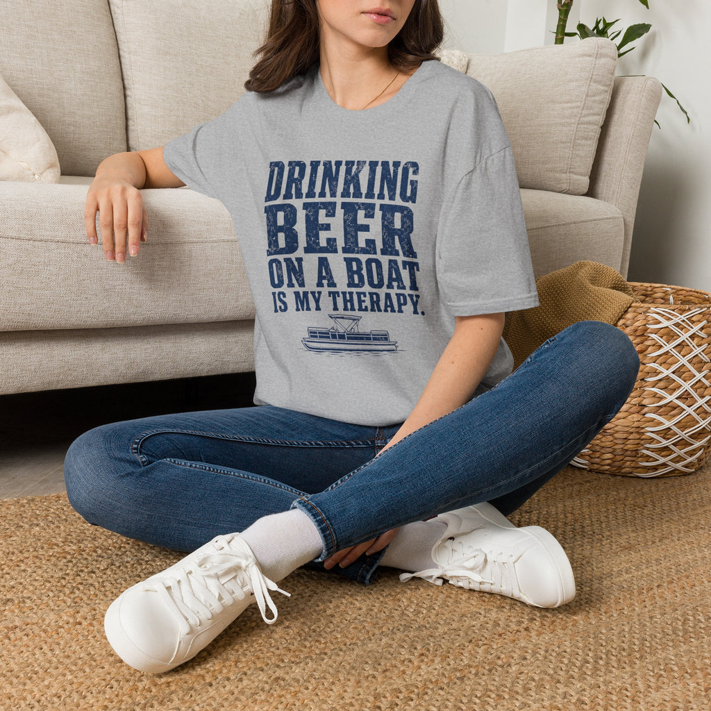 Beer Boat Therapy T-Shirt