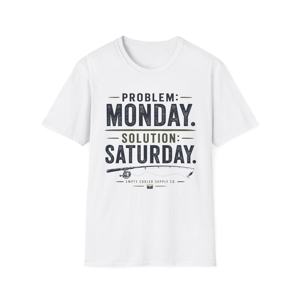 Saturday Solution Fishing T-Shirt
