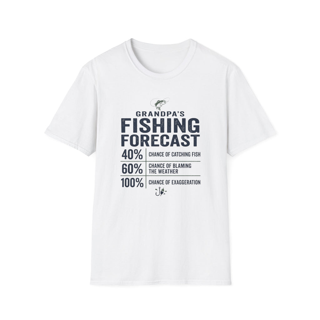 Grandpas Fishing Forecast T-Shirt