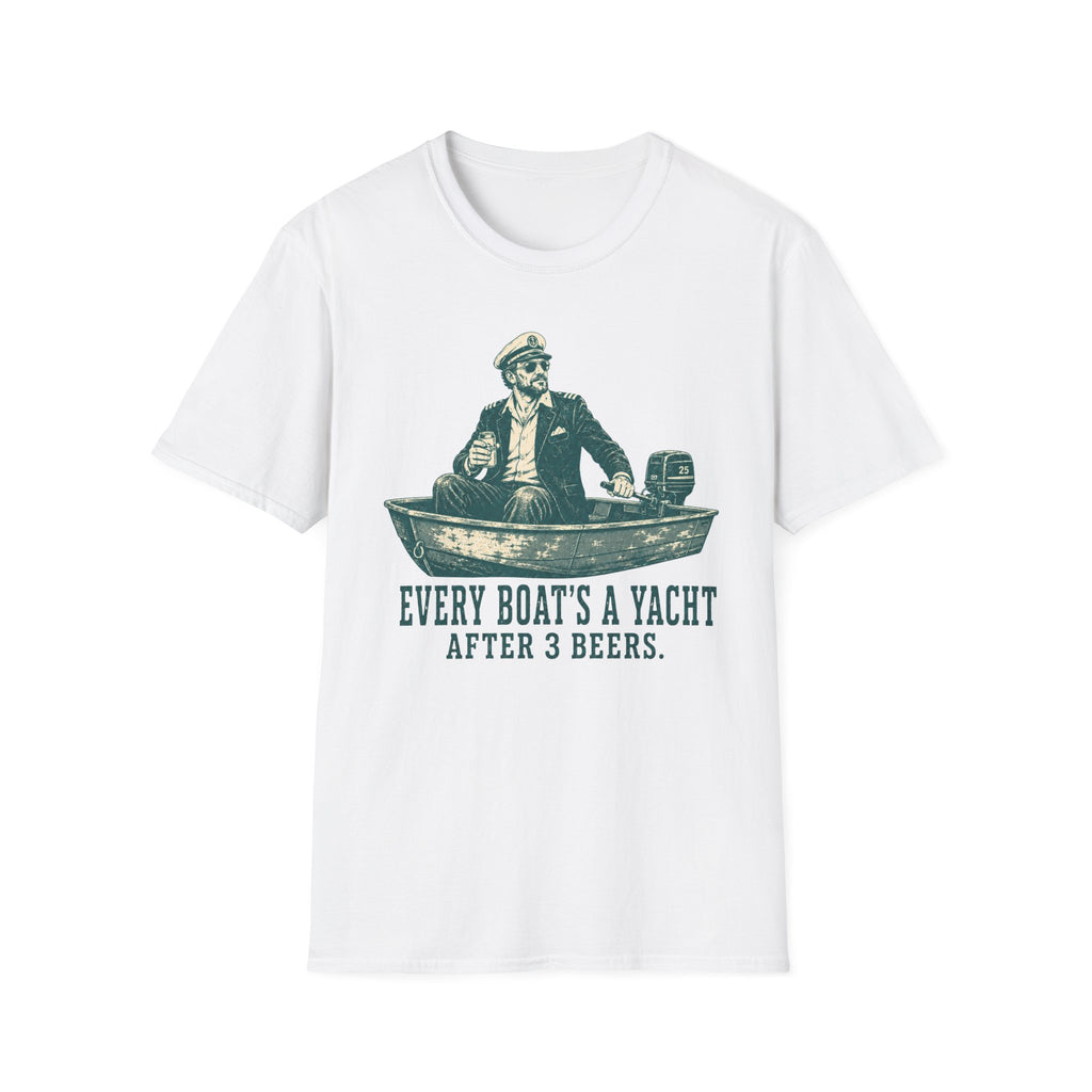 Three Beers Yacht T-Shirt