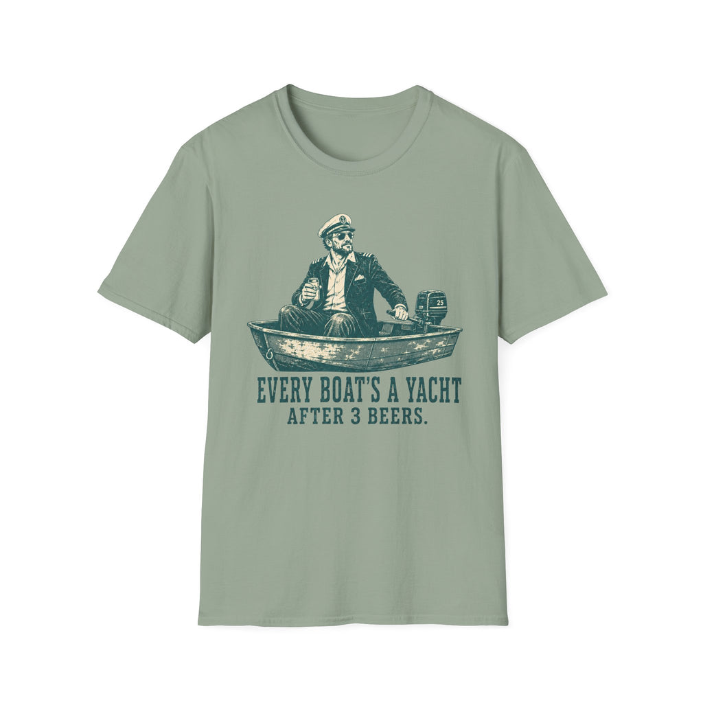 Three Beers Yacht T-Shirt