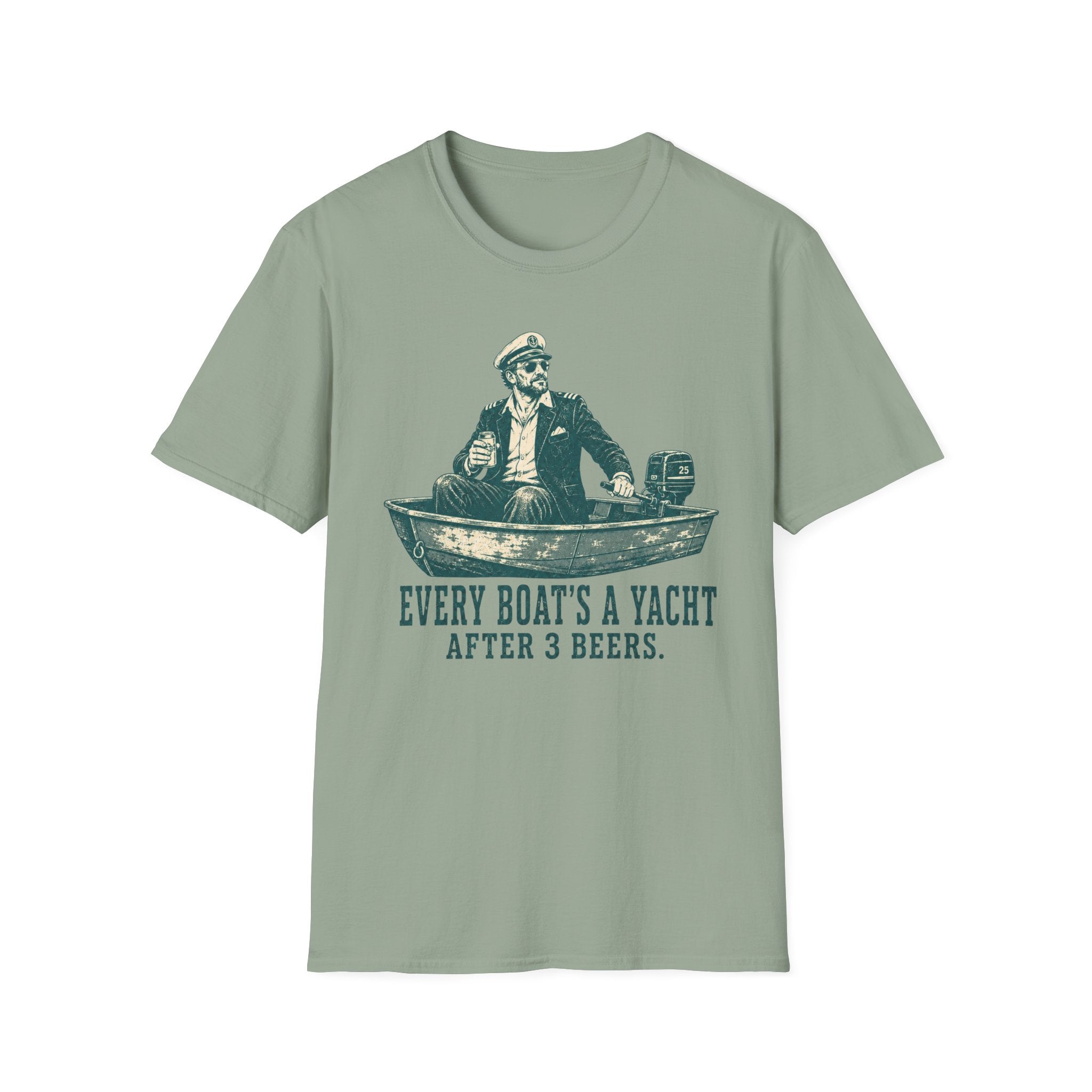 Three Beers Yacht T-Shirt