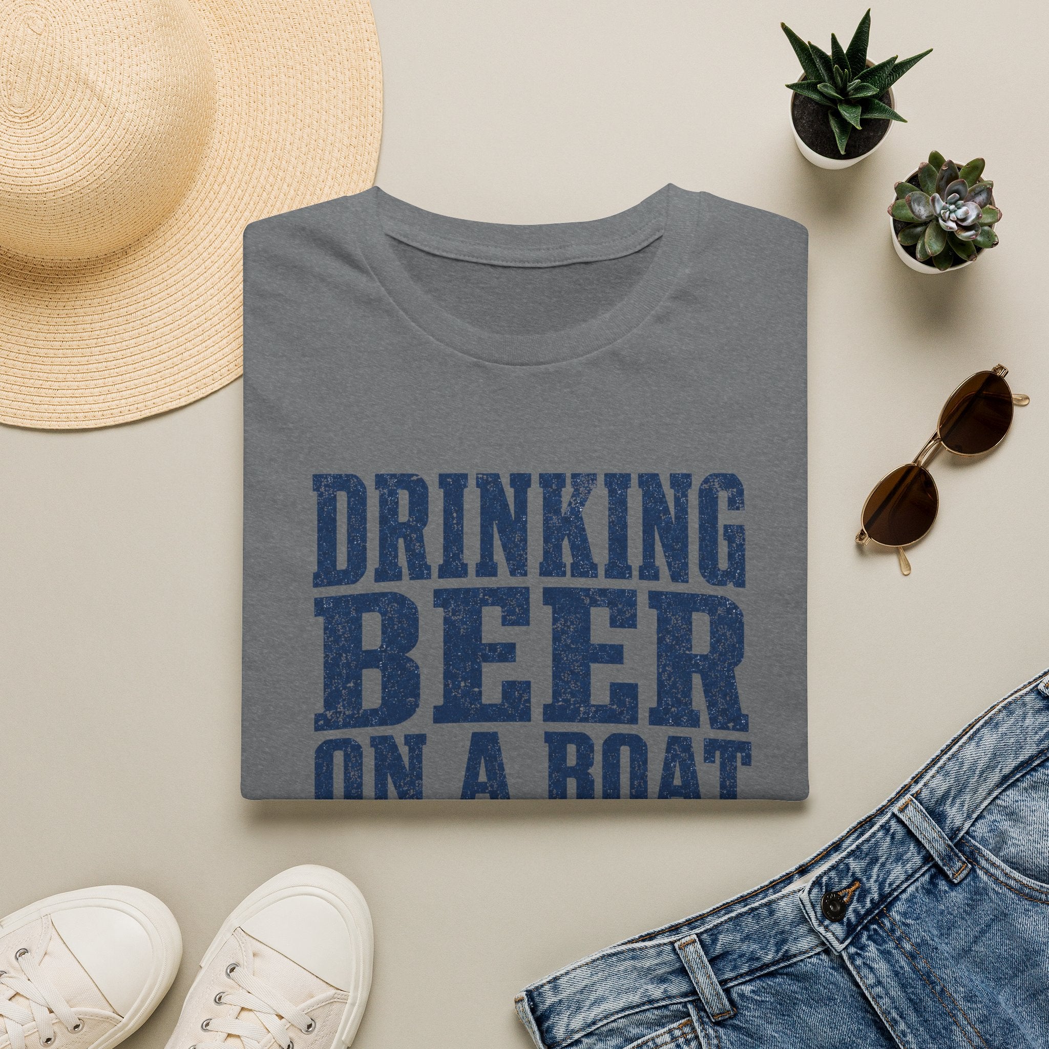 Beer Boat Therapy T-Shirt