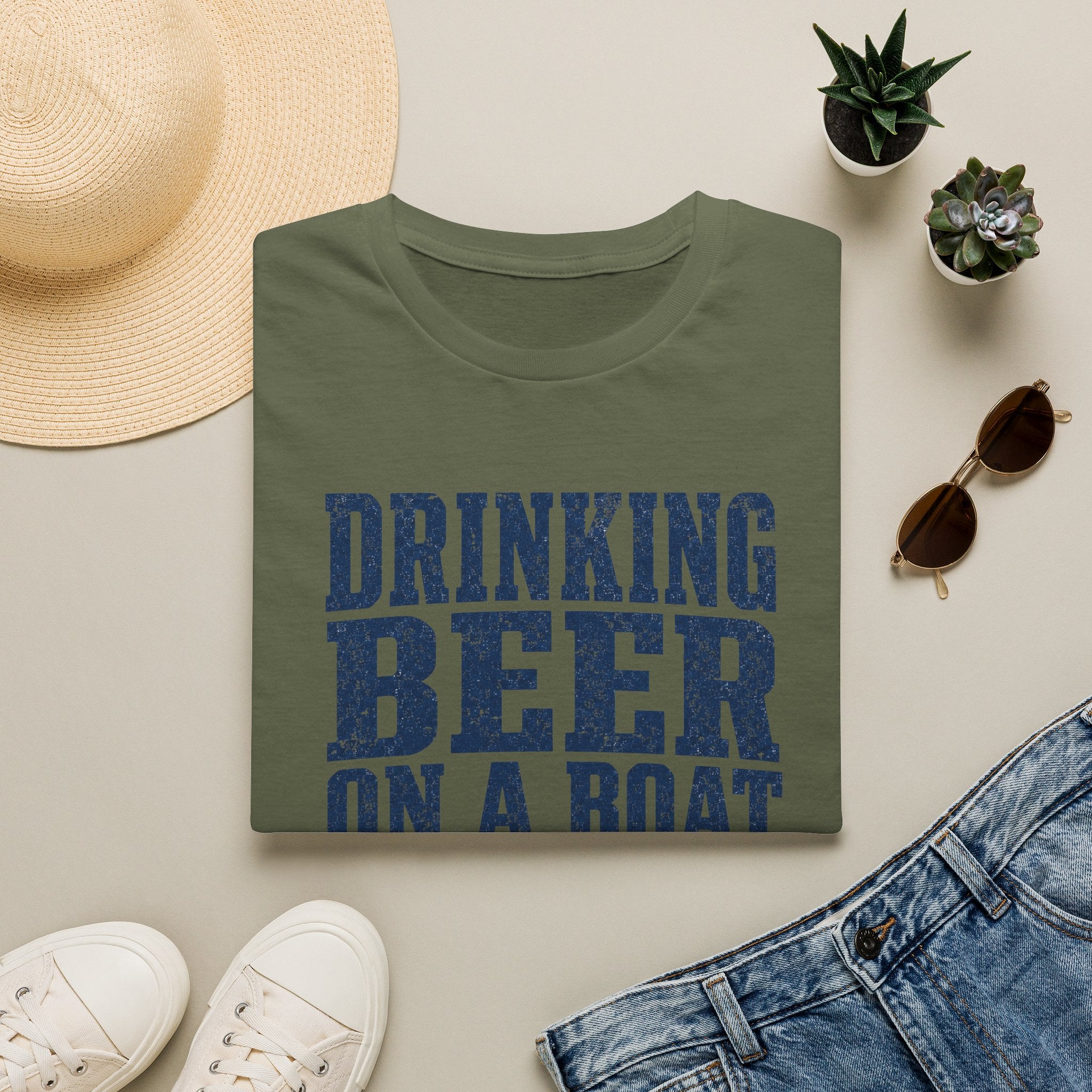Beer Boat Therapy T-Shirt