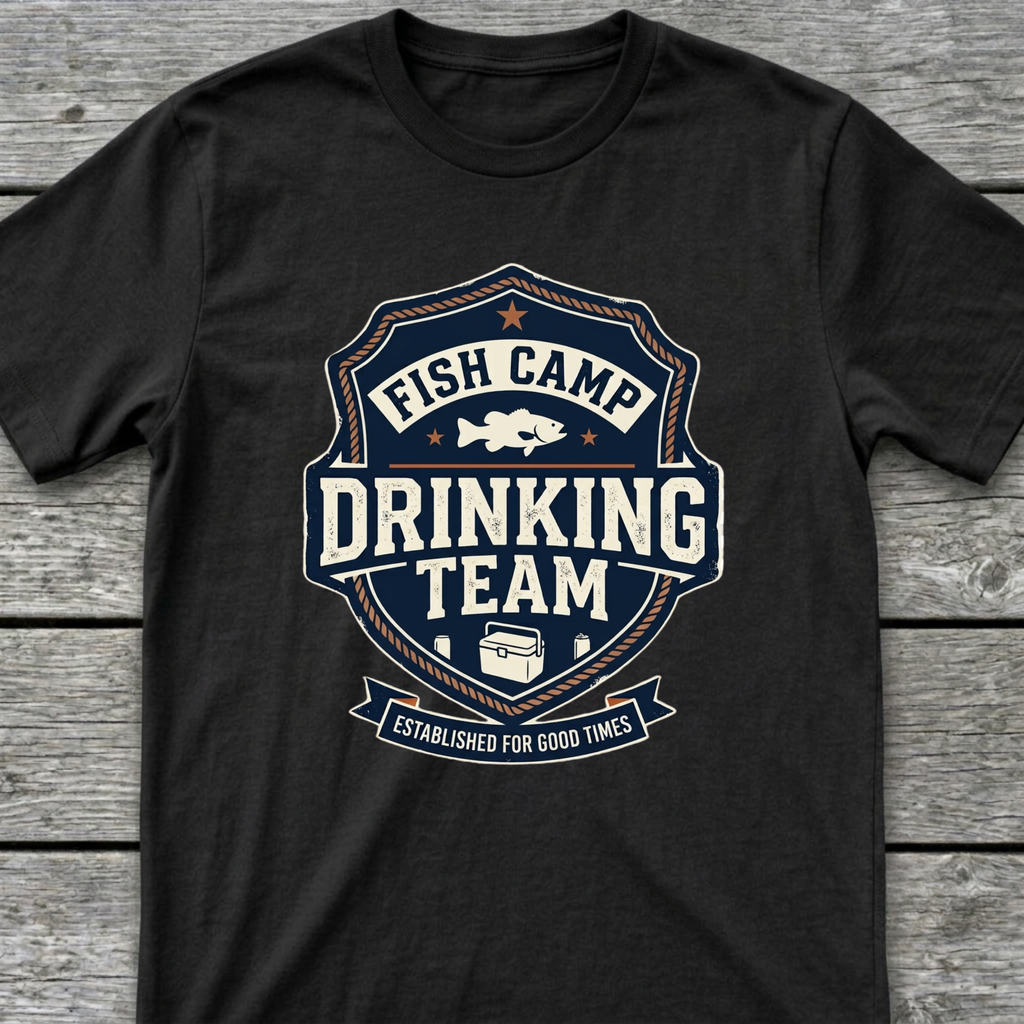 Fish Camp Drinking Team T-Shirt