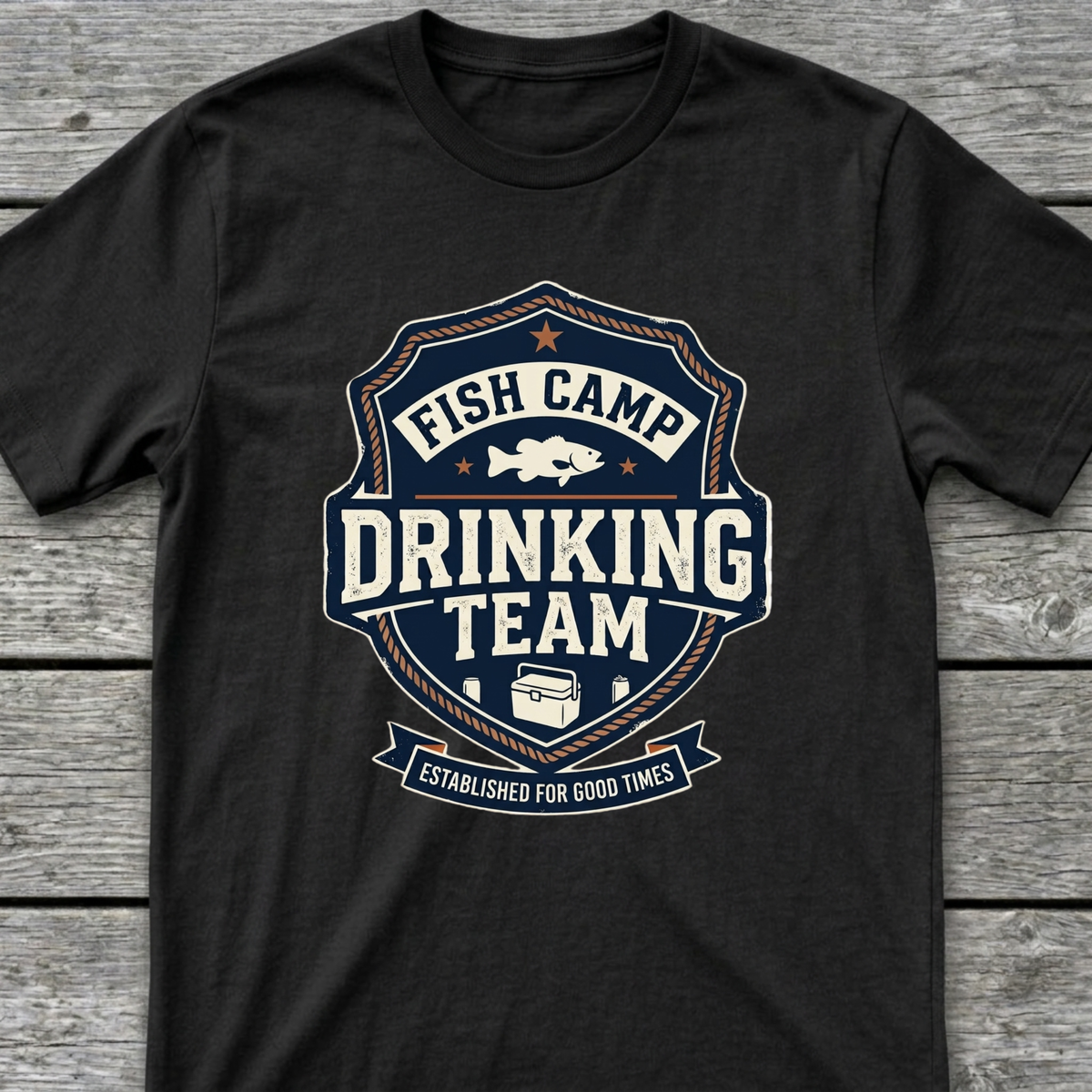 Fish Camp Drinking Team T-Shirt