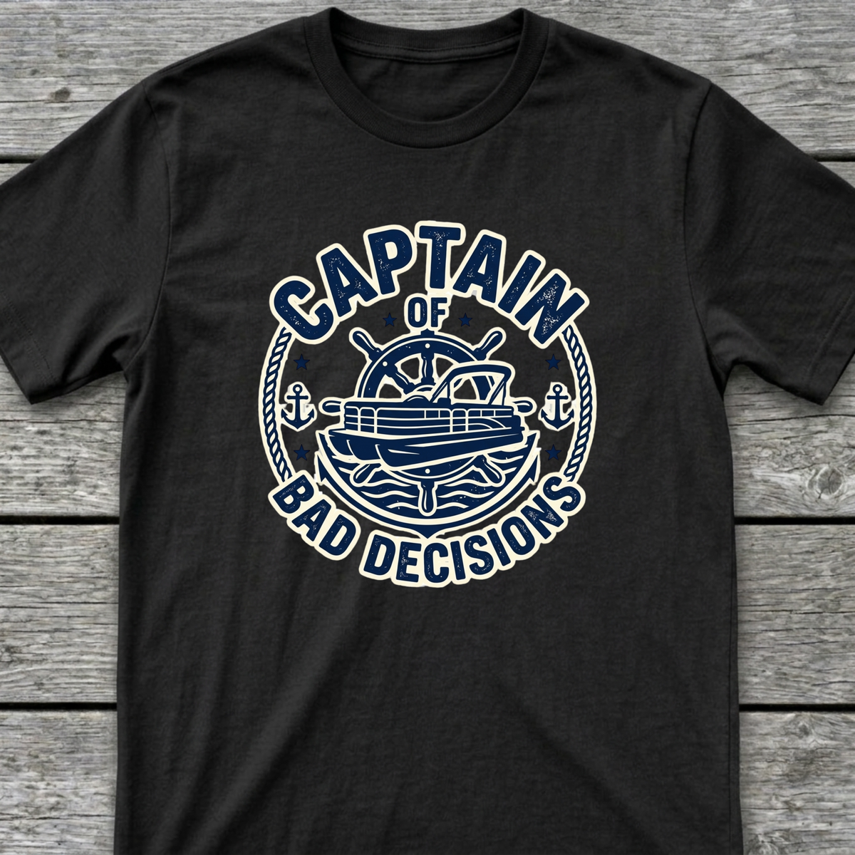 Captain of Bad Decisions T-Shirt