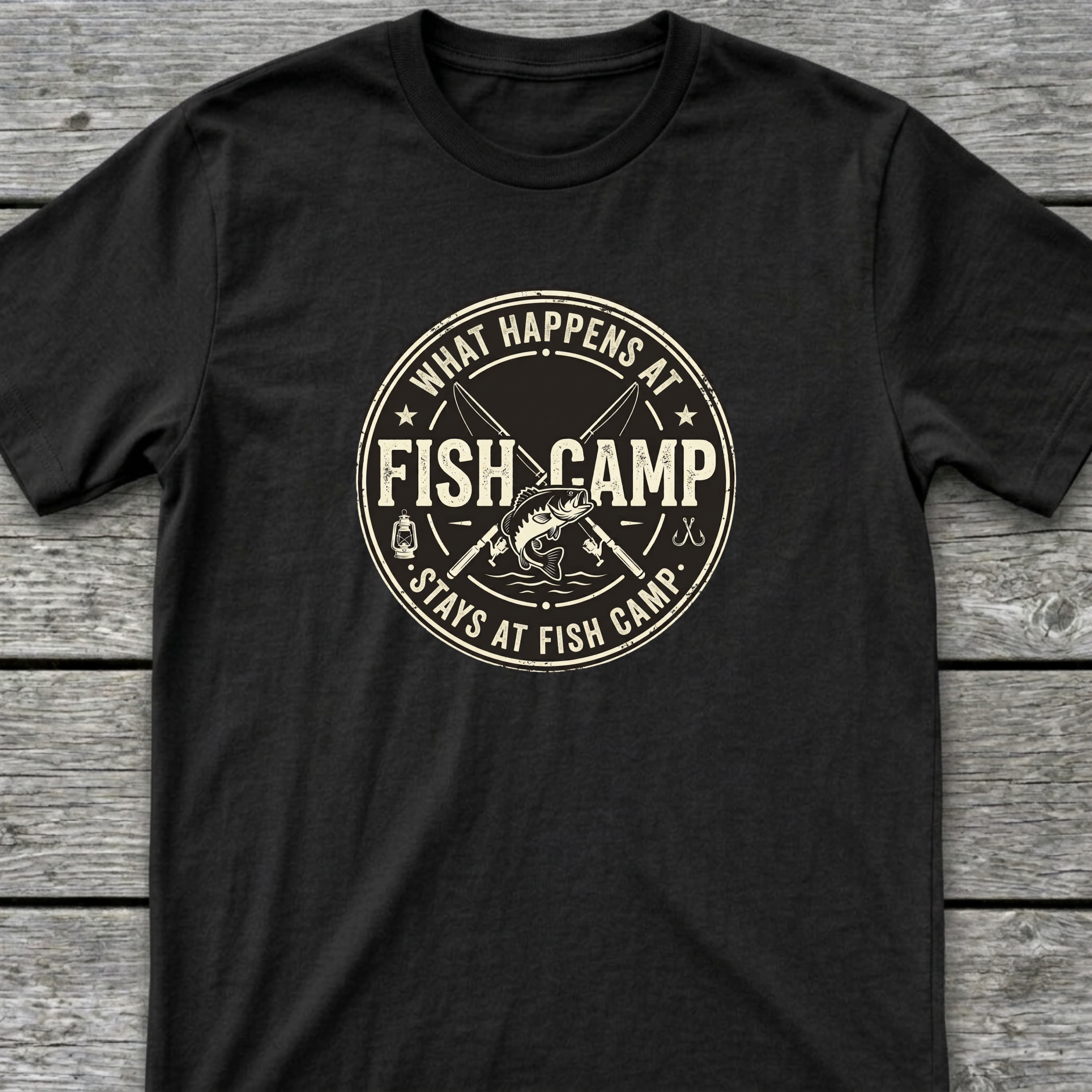 Stays at Fish Camp T-Shirt