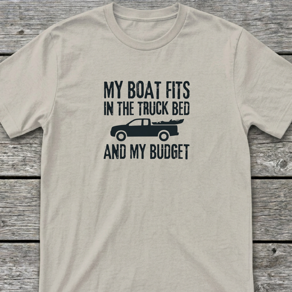Boat Budget T-Shirt Ice Grey