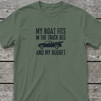 Boat Budget T-Shirt Military Green