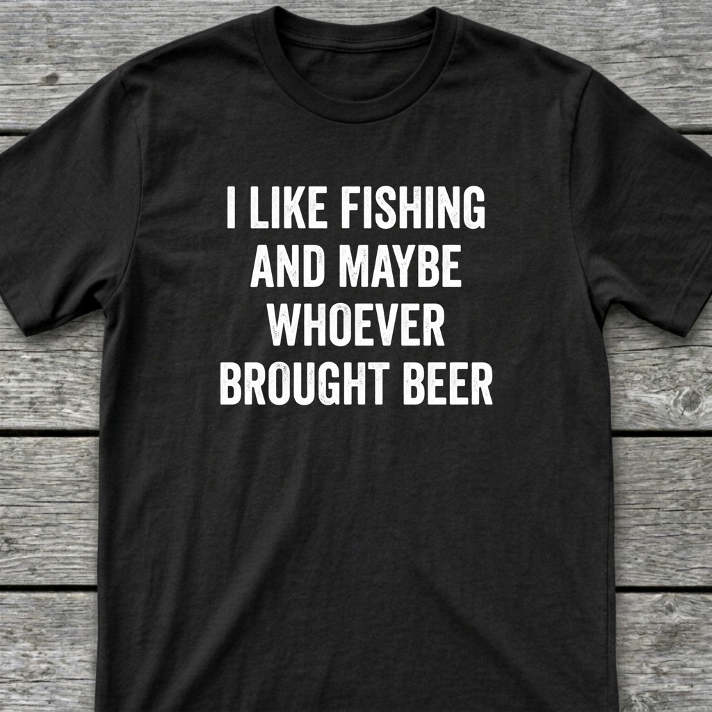 Bring Beer T-Shirt Black