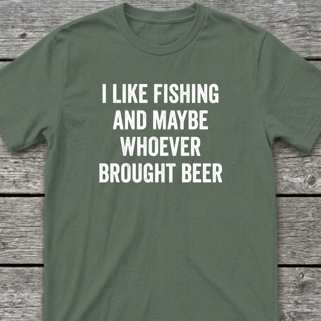 Bring Beer T-Shirt Military Green
